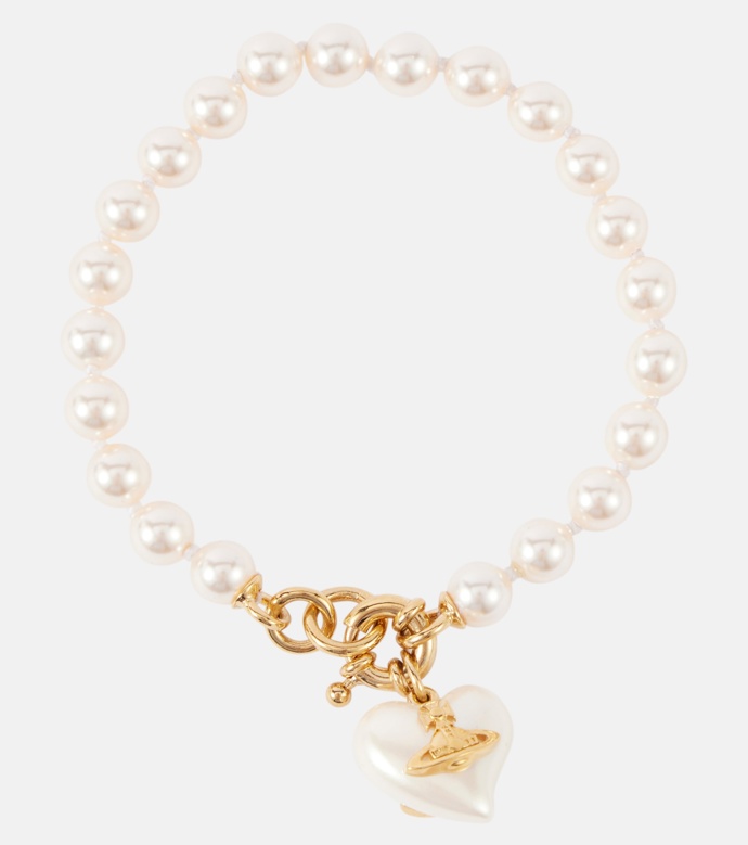 Sheryl faux pearl gold-plated bracelet, Vivienne Westwood, 195 eur
