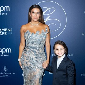 Eva Longoria se svým synem.
