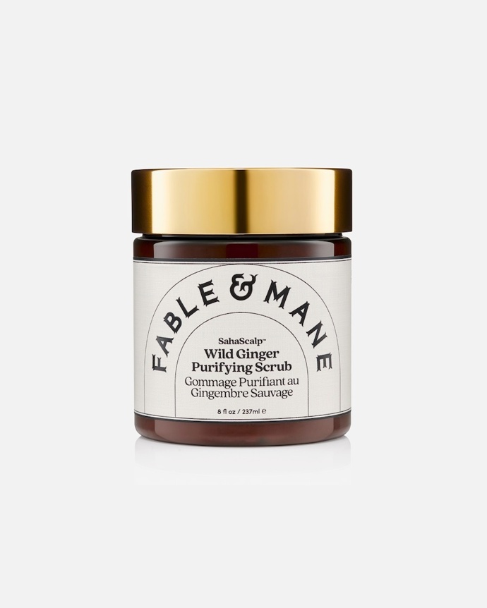 Péče o pokožku hlavy SahaScalp™ Wild Ginger Purifying Scrub, Fable & Mane, 870 Kč
