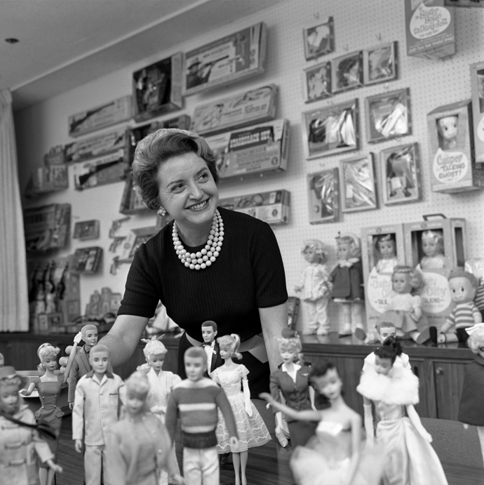 Ruth Handler v roce 1961.
