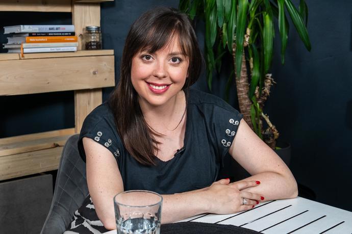 Silvie Maryško v pořadu Na Kafeečko na jaře letošního roku.
