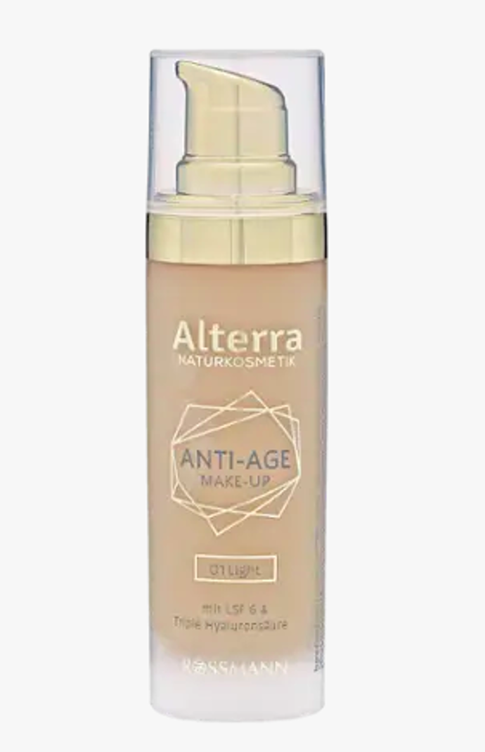 Make-up Anti-Age Alterra Naturkosmetik (prodává Rossmann)

Pokud vyznáváte přírodní kosmetiku, neměl by vám ujít tento anti-age make-up, který obsahuje kyselinu hyaluronovou a SPF 6. Spolehlivě kryje nedokonalosti a chrání pleť před slunečním zářením. Složení je 100% bez mikroplastů podle certifikované přírodní kosmetiky. 

Cena: 129 Kč
