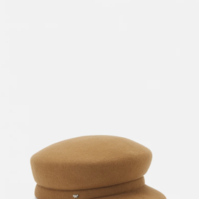 WEEKEND MAXMARA, BARTOLO , čepice v karamelové barvě, Zalando, 3 900 Kč
