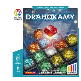 Vstupte do diamantového dolu, vytěžte drahokamy a najděte červený diamant. „Vydolujte“ informace z nápověd a stop, které vám pomohou vyřešit každý rébus. Čím hlouběji se prokopete, tím náročnějším zkouškám podrobíte své dedukční schopnosti! 699 Kč
