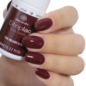 Striplak Peel or Soak VELVET RED, Alessandro, 499 Kč 
