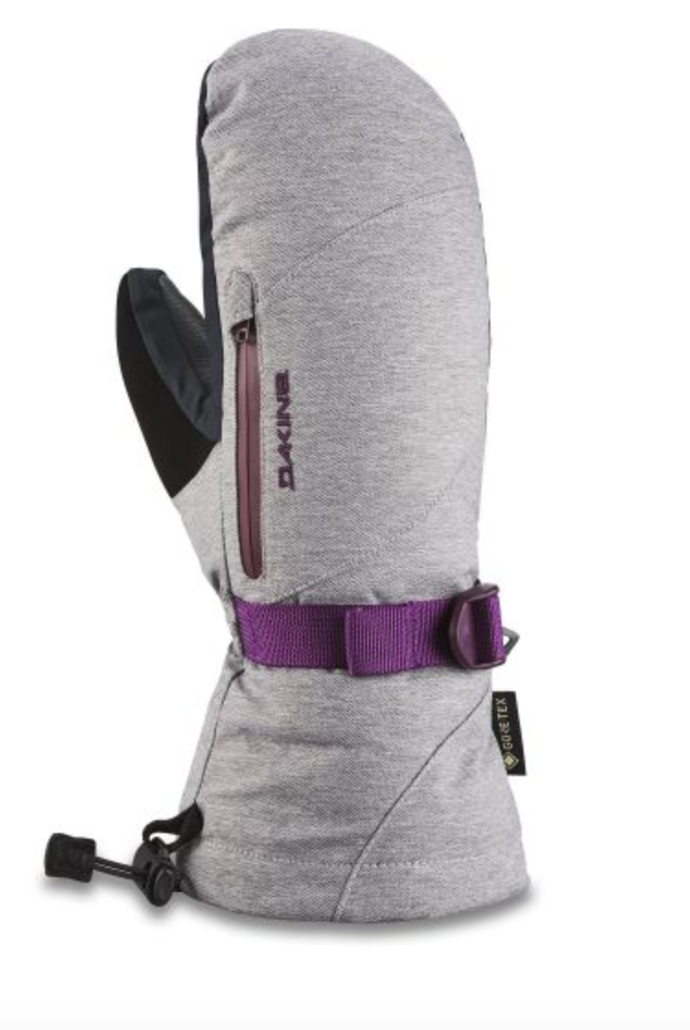 Rukavice Dakine Sequoia Gore-Tex Mitt Wm, šedá, 55% recyklovaný polyester, 45% polyester, BoardStars.cz, 2 390 Kč
