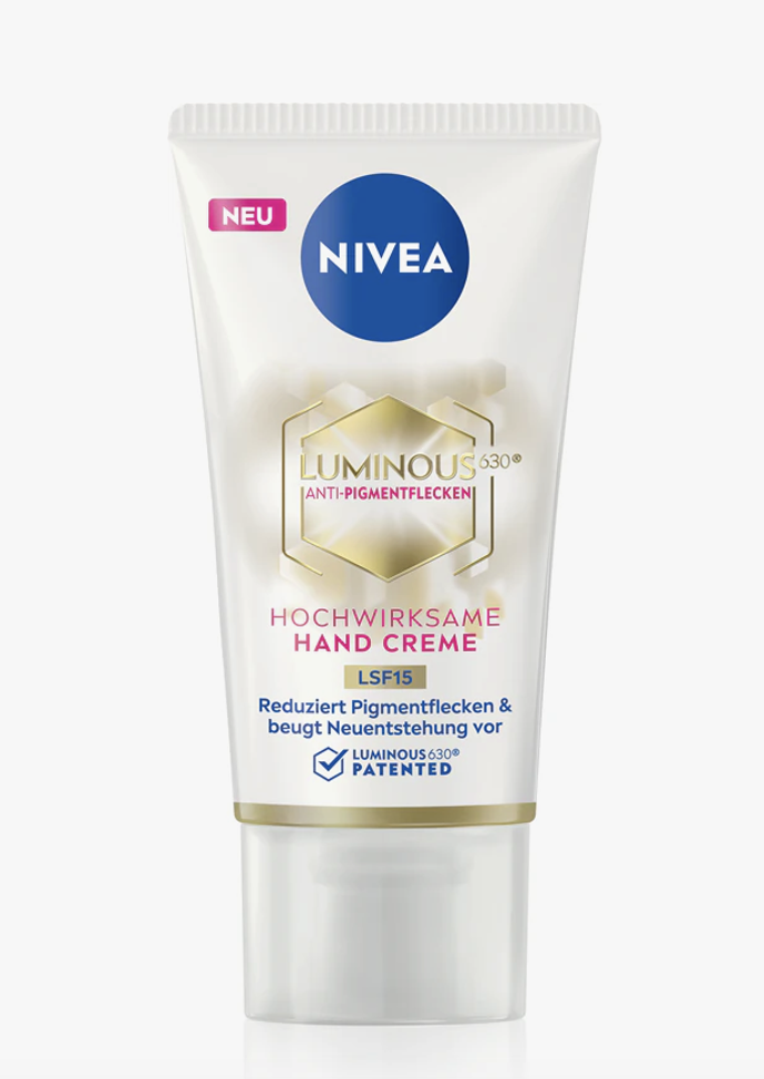 Nivea Cellular Luminous 630 krém na ruce proti pigmentovým skvrnám, 75 ml, 65 Kč
