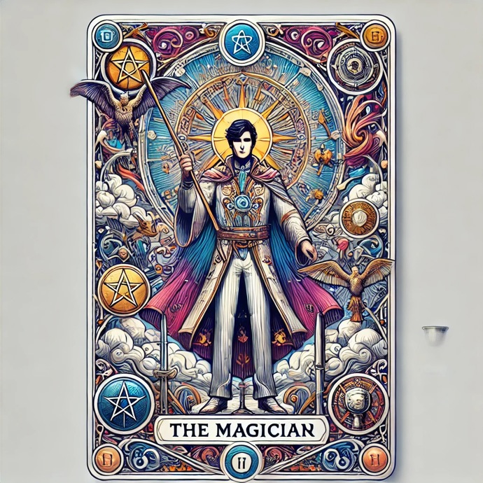 Úterý 17.12.: The Magician (Mág): Máte vše potřebné k tomu, abyste dosáhli svých cílů – stačí to využít správným způsobem.
