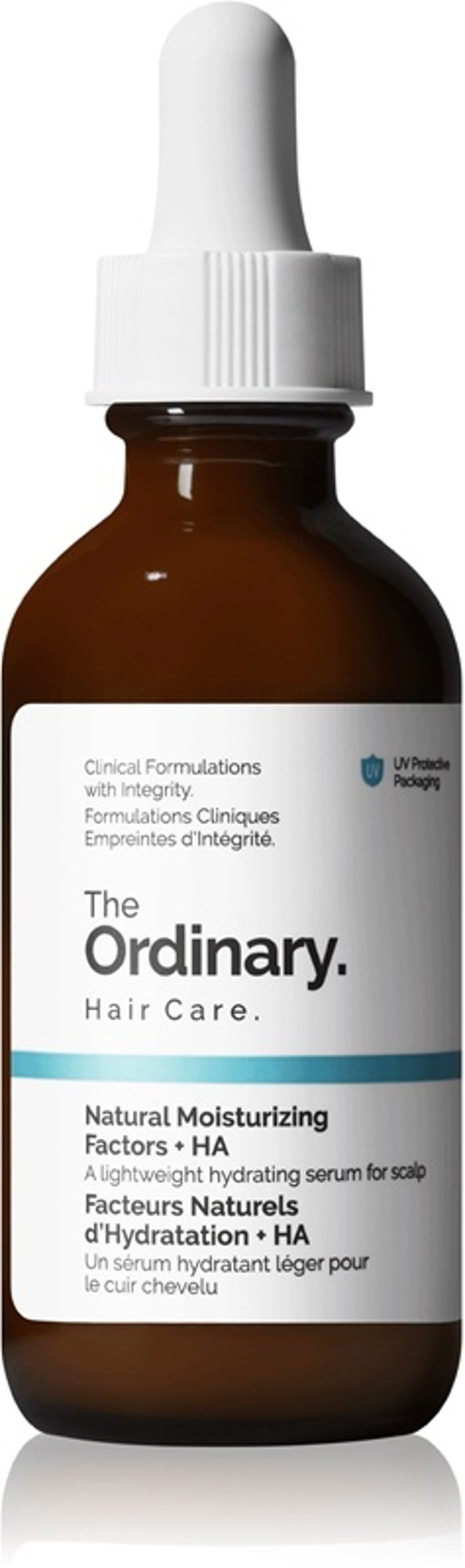 Hydratační sérum na vlasy a vlasovou pokožku Natural Moisturizing Factors + HA for Scalp, The Ordinary, 418 Kč
