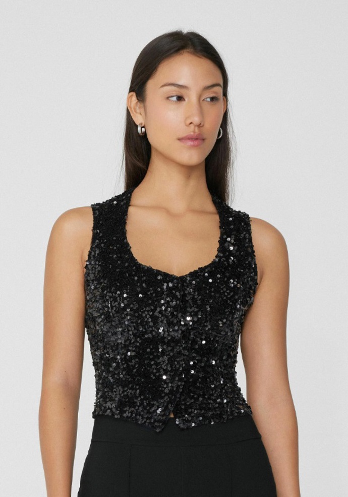 Flitrová vesta, Tezenis, 659 Kč
