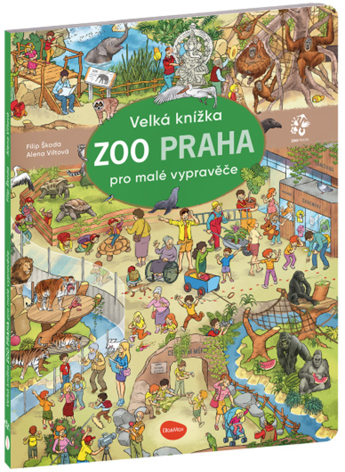 Velká knížka Zoo Praha pro malé vypravěče – Filip Škoda (nakl. Ella & Max), 199 Kč
