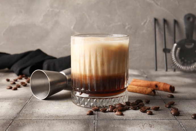 Chutně vypadající White Russian
Chutně vypadající White Russian