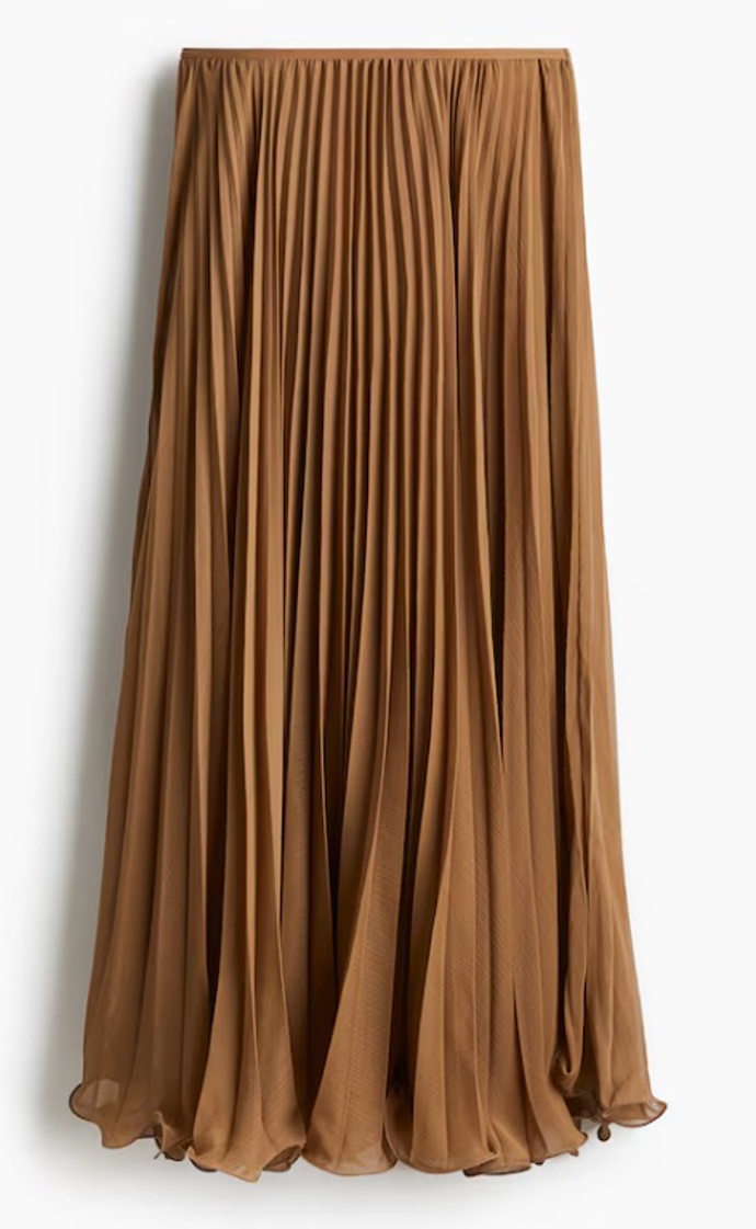 Tenká plisovaná sukně, H&M, 1 199 Kč
