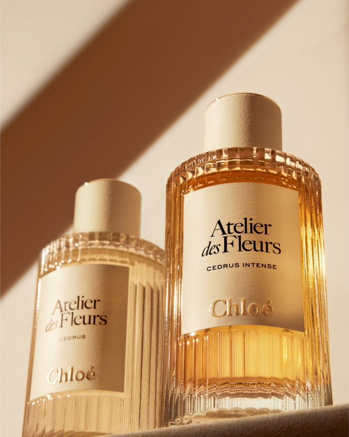 Parfémová vůně z luxusní kolekce Chloé Atelier Des Fleurs: Cedrus Intense, 4199 Kč/50 ml
