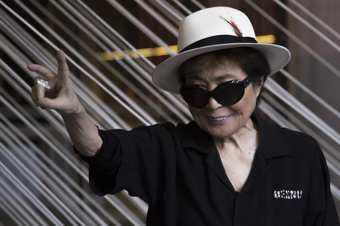 Yoko Ono v roce 2016.
