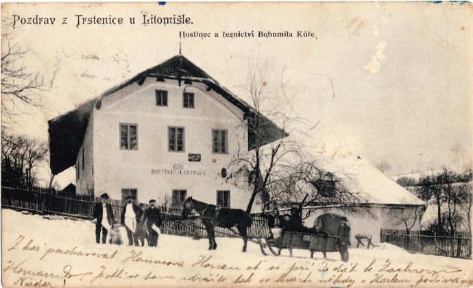 Za protektorátu Čechy a Morava byla vesnice na českém území, tady stál jeden ze dvou hraničních přechodů, které do ní vedly. Pas byl nutností.
