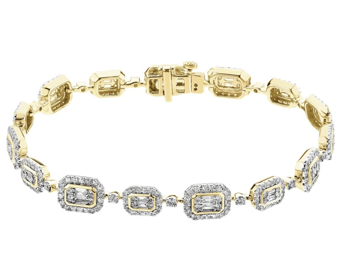 Zlatý náramek s diamanty, Apart, 147900 Kč
Zlatý náramek s diamanty, Apart, 147900 Kč