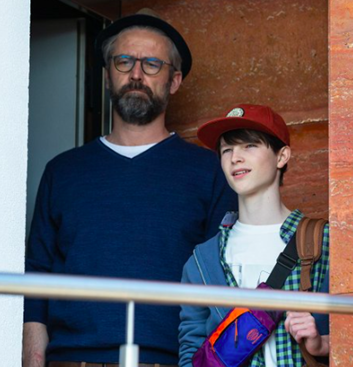 Jan si zahrál ve filmu po boku Romana Zacha
Jan si zahrál ve filmu po boku Romana Zacha