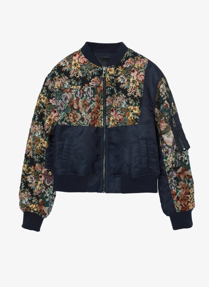 Bomber s jarními motivy, Desigual, 1 895 Kč
