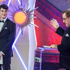 Josef si vyzkoušel předávání Českého lva
