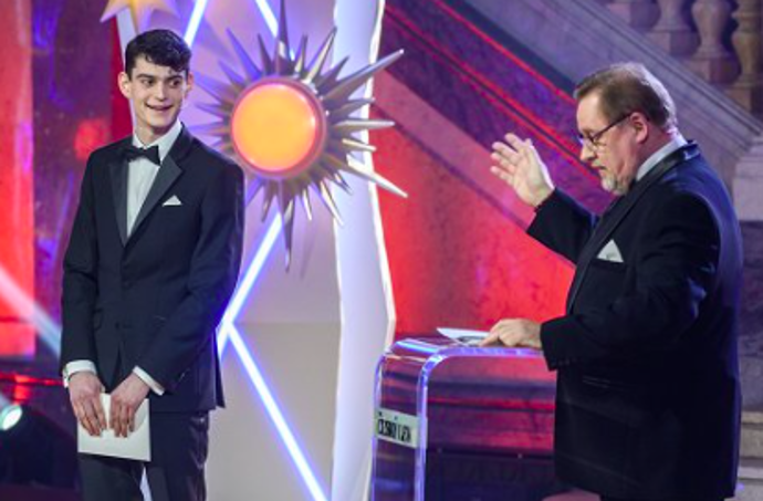Josef si vyzkoušel předávání Českého lva
