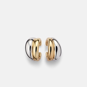 Chavez gold and rhodium-plated ear cuff, Jennifer Fisher, 165 eur
