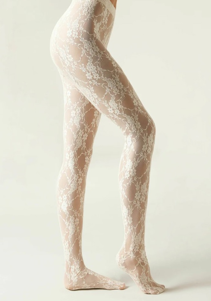 Krajkové punčocháče, Calzedonia, 509 Kč
