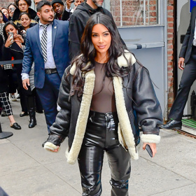 Kim Kardashian udává módní trendy i v zimních měsících
