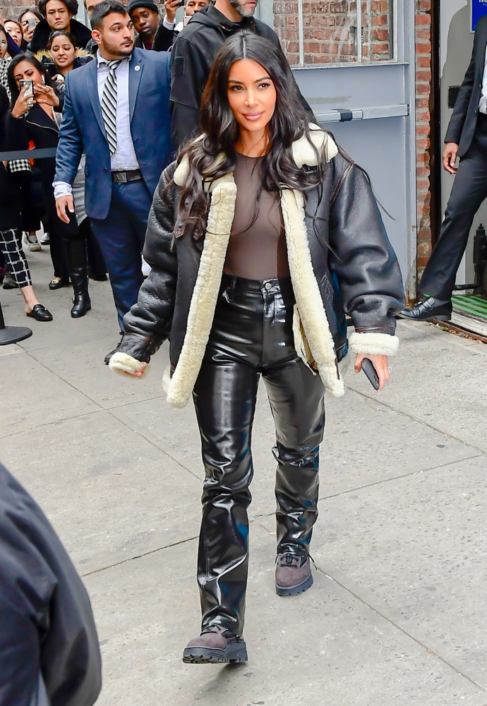 Kim Kardashian udává módní trendy i v zimních měsících
