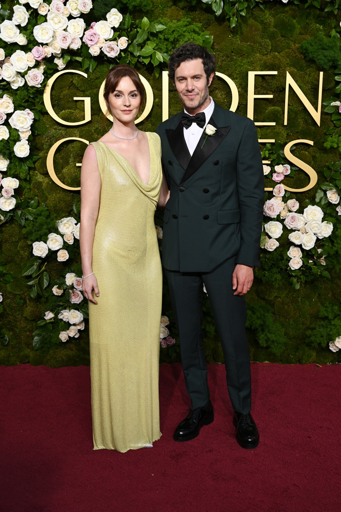 Leighton Meester a její manžel Adam Brody.
