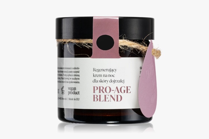 Pro-Age Blend noční krém pro zralou pleť, Make Me BIO, 480 Kč
