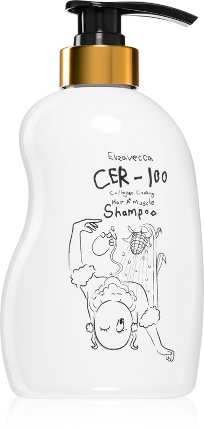Hloubkově čisticí šampon s kolagenem Cer-100 Collagen Coating Hair Muscle Shampoo, Elizavecca, 366 Kč
