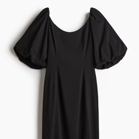 Šaty s balonovým rukávem, H&M, 959 Kč
