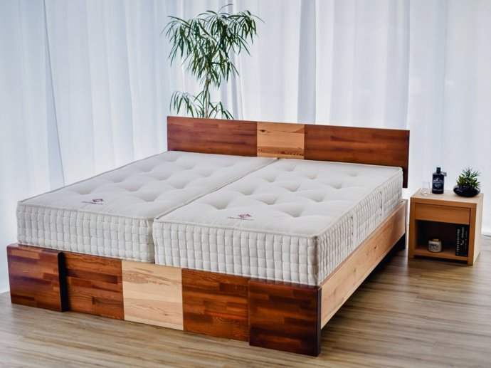 Česká přírodní matrace Přemysl, středně tuhé provedení, České přírodní matrace, 70x200 cm, od 55 800 Kč
