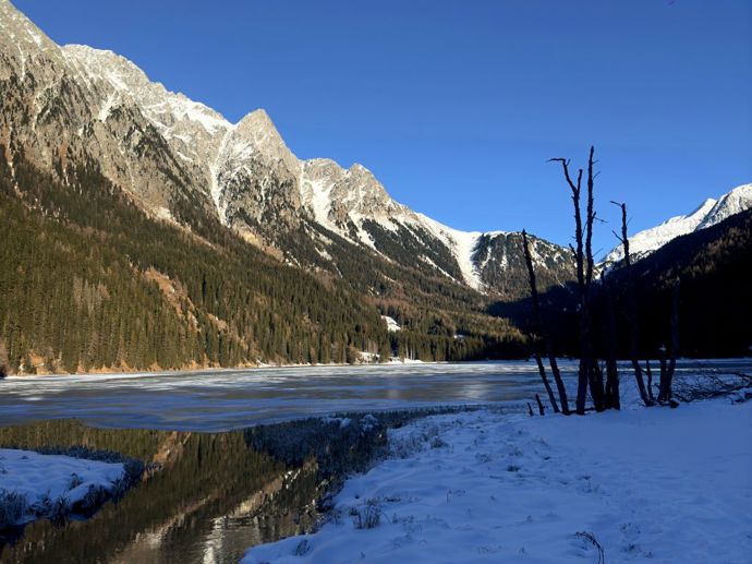 Jezero Antholz.
Jezero Antholz.