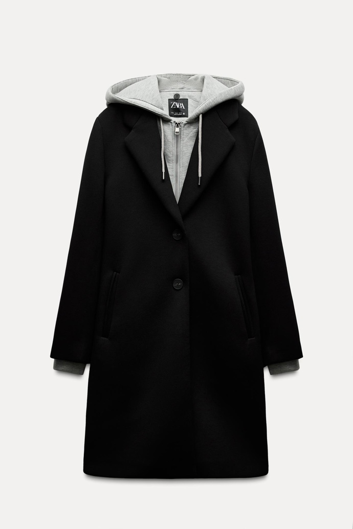 Kabát s kapucí, Zara, 1799 Kč
Kabát s kapucí, Zara, 1799 Kč