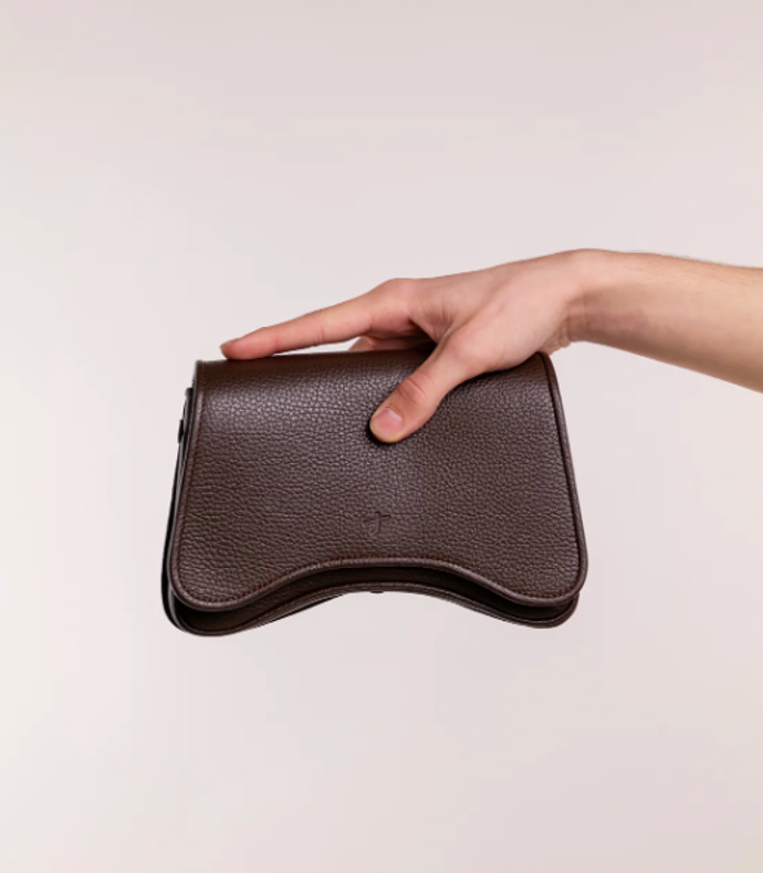 Kabelka Jan Mini Bag Brown, Jan Société, 10 400 Kč
