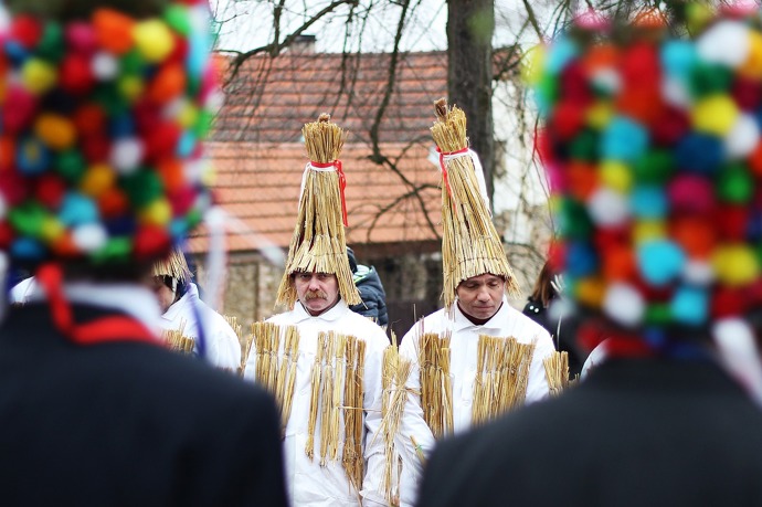 Masopustní průvod v Roztokách
Masopustní průvod v Roztokách