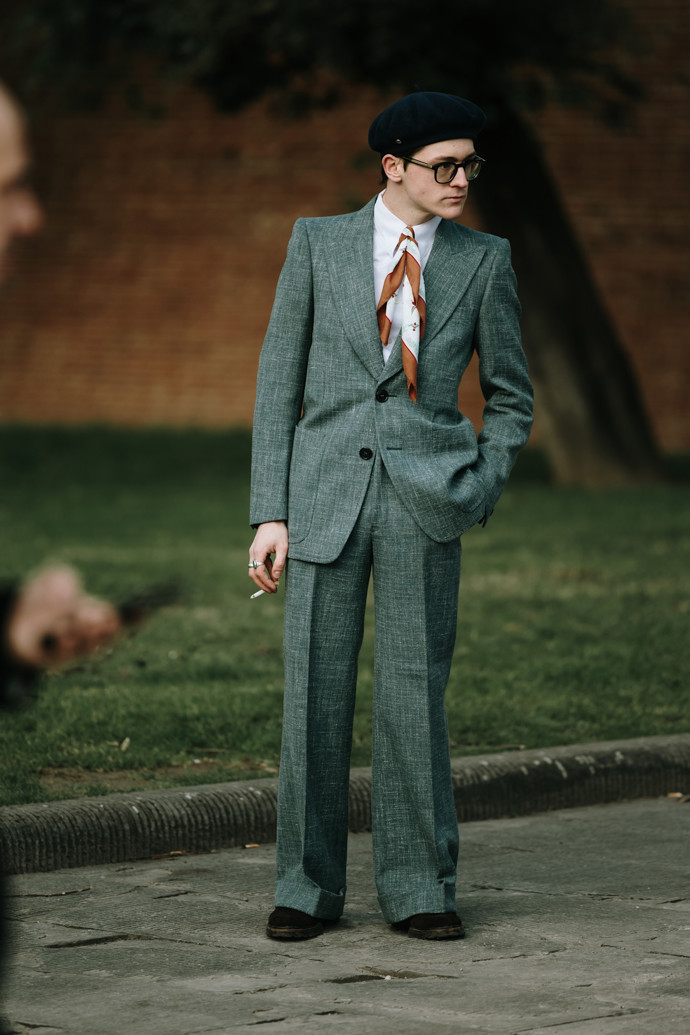 Inspirace z módního veletrhu Pitti Uomo a pánských fashion weeků 2025 z Milána a Paříže.
