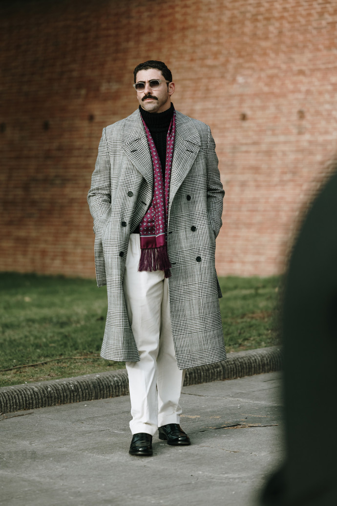 Inspirace z módního veletrhu Pitti Uomo a pánských fashion weeků 2025 z Milána a Paříže.

