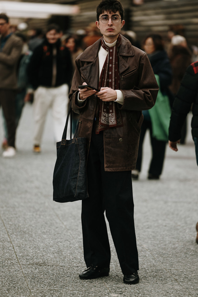 Inspirace z módního veletrhu Pitti Uomo a pánských fashion weeků 2025 z Milána a Paříže.
