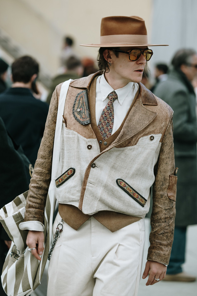 Inspirace z módního veletrhu Pitti Uomo a pánských fashion weeků 2025 z Milána a Paříže.

