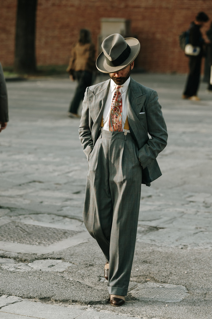Inspirace z módního veletrhu Pitti Uomo a pánských fashion weeků 2025 z Milána a Paříže.
