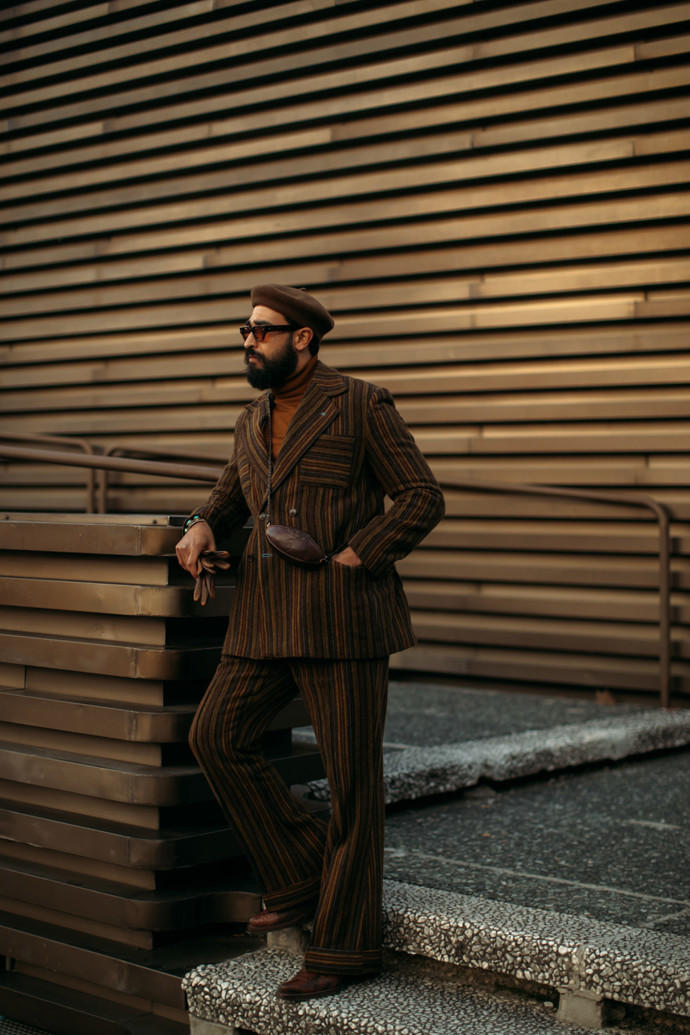 Inspirace z módního veletrhu Pitti Uomo a pánských fashion weeků 2025 z Milána a Paříže.
