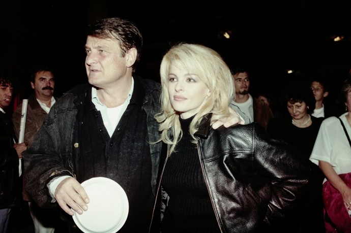 Ladislav Štaidl a Iveta Bartošová
