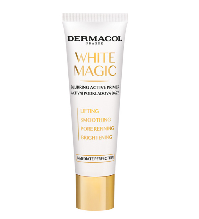 White Magic Aktivní podkladová báze propůjčí vaší pleti bezprostřední optický efekt, který v bleskovém čase dodá pokožce dokonalý vzhled. Díky aktivním látkám viditelně redukuje a zjemňuje linky ve tváři, redukuje vrásky a zabraňuje jejich vzniku. 299 Kč
White Magic Aktivní podkladová báze propůjčí vaší pleti bezprostřední optický efekt, který v bleskovém čase dodá pokožce dokonalý vzhled. Díky aktivním látkám viditelně redukuje a zjemňuje linky ve tváři, redukuje vrásky a zabraňuje jejich vzniku. 299 Kč