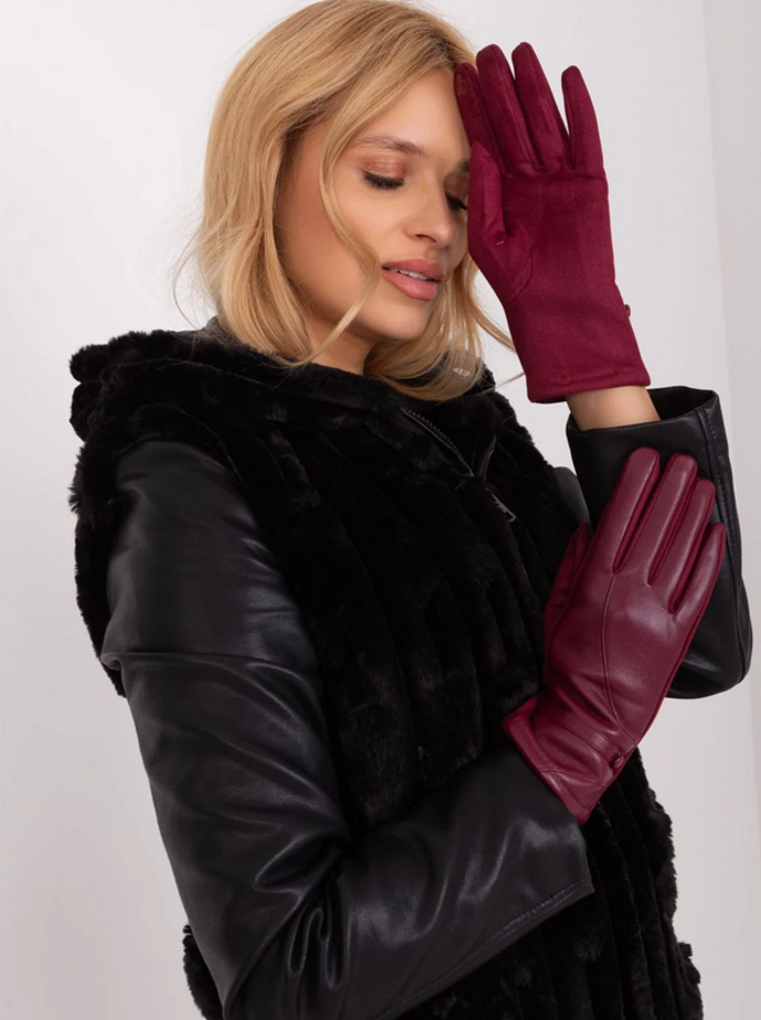 Vínové, elegantní dámské rukavice, 699 Kč
Vínové, elegantní dámské rukavice, 699 Kč
