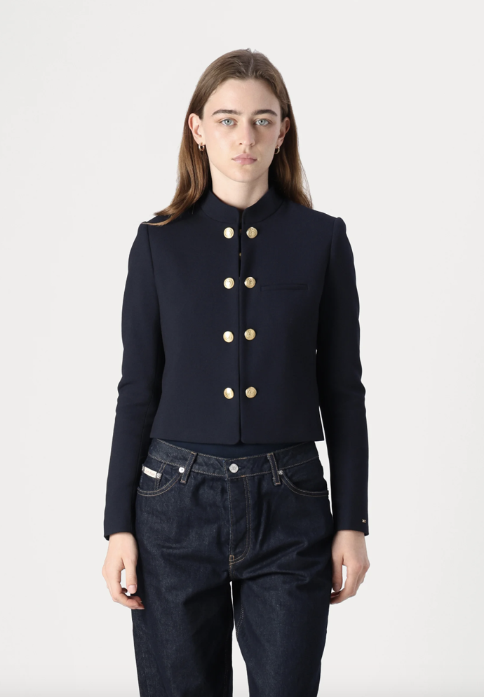 PUNTO SHORT JACKET - Sako - dark night navy, Tommy Hilfiger / Zalando, 4990 Kč
