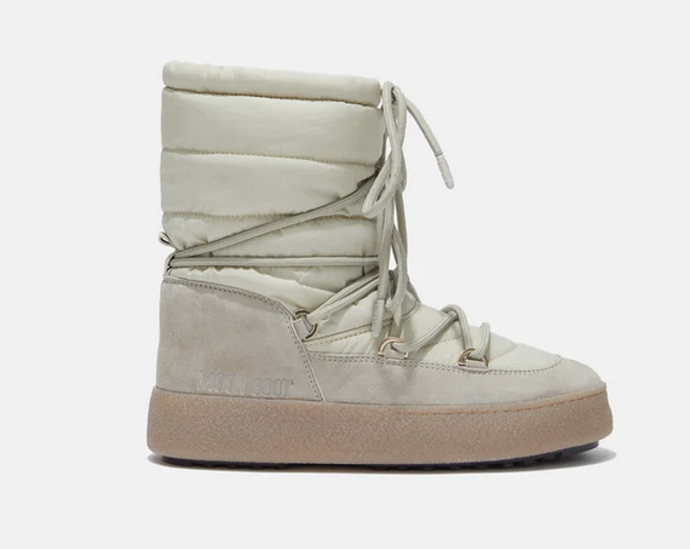 Dámské krémové sněhule Moon Boot Ltrack Suede Nylon, 5 174 Kč
Dámské krémové sněhule Moon Boot Ltrack Suede Nylon, 5 174 Kč