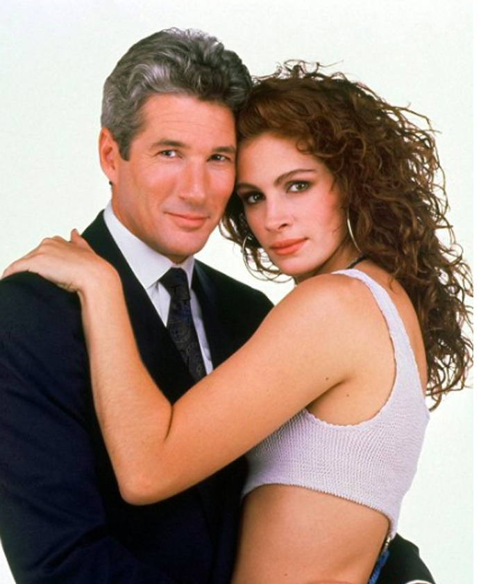 Julia Roberts a Richard Gere
